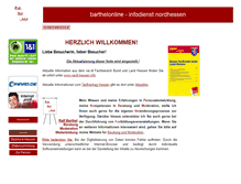 Tablet Screenshot of barthelonline.de